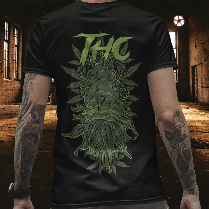 Tričko tekno pánské THC