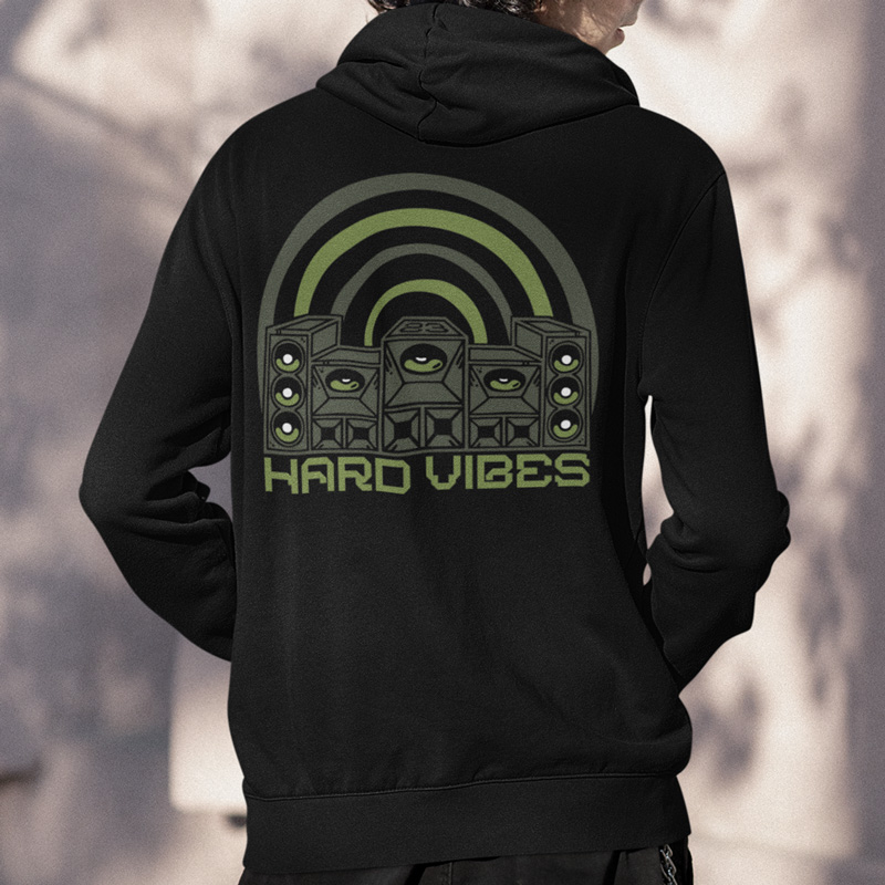 Mikina tekno pánská Sound system