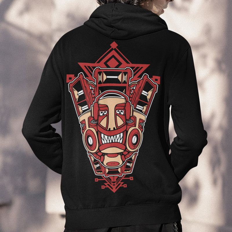 Mikina tekno pánská Totem