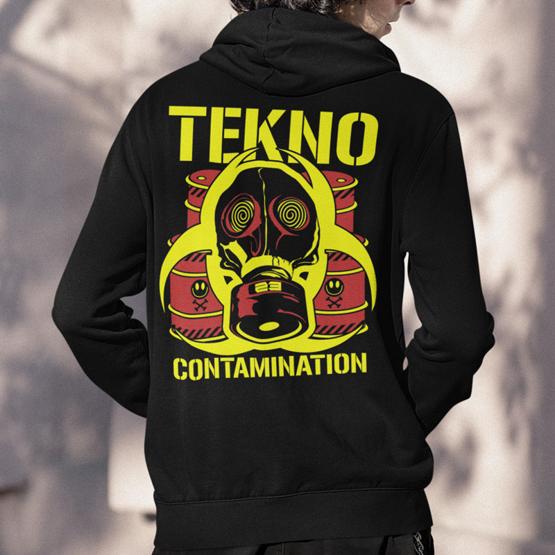 Mikina tekno pánská Contamination