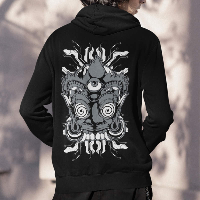 Mikina tekno pánská Spiritual