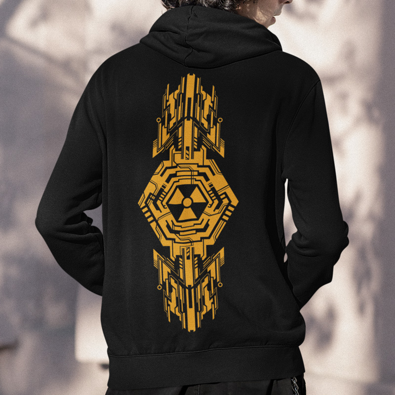 Mikina tekno pánská Radiation