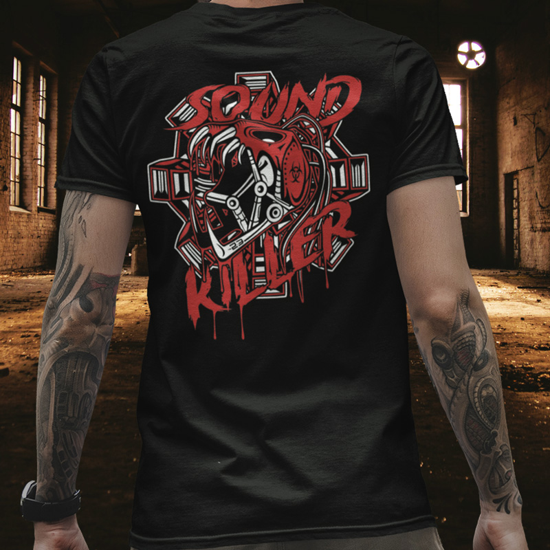 Tričko tekno pánské Sound killer