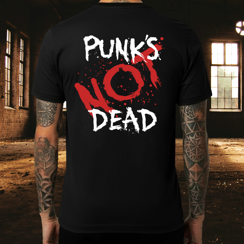 Tričko punk pánské Punks not dead