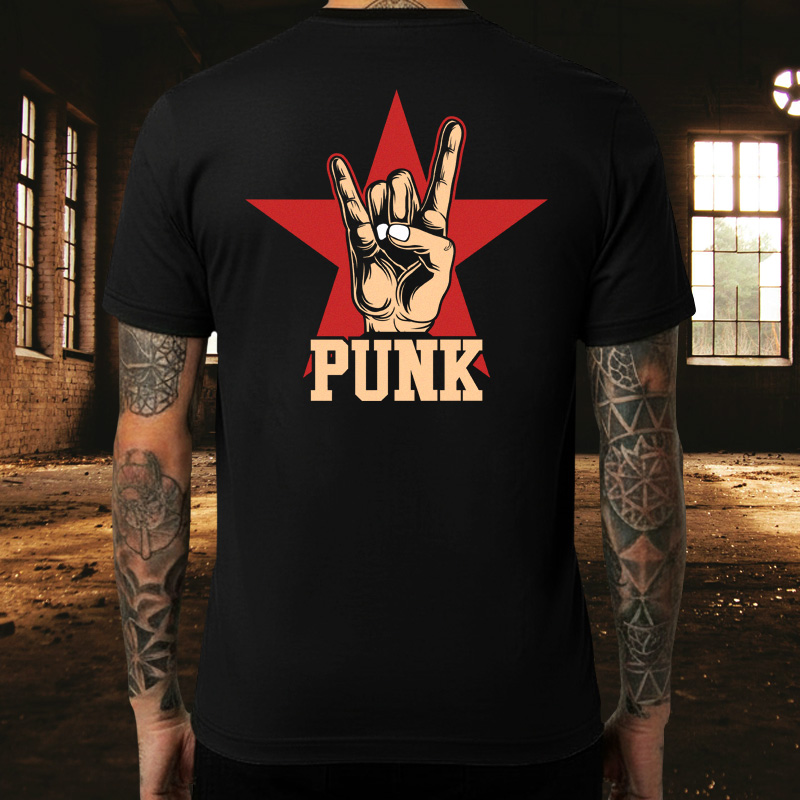 Tričko punk pánské