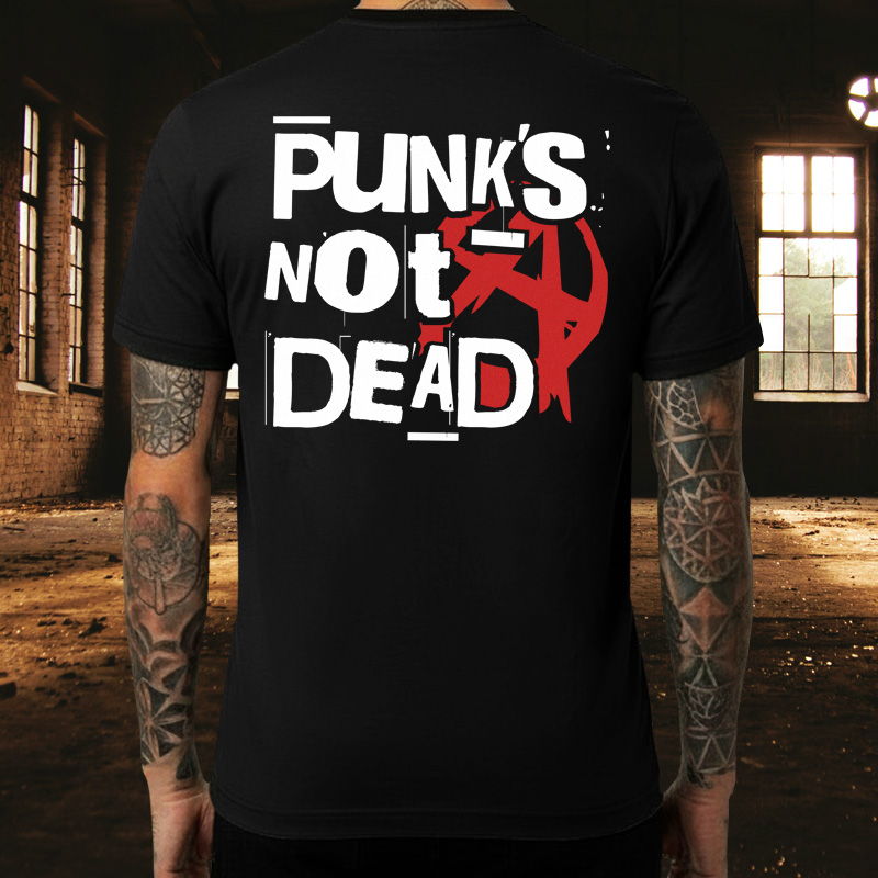 Tričko punk pánské Punks not dead
