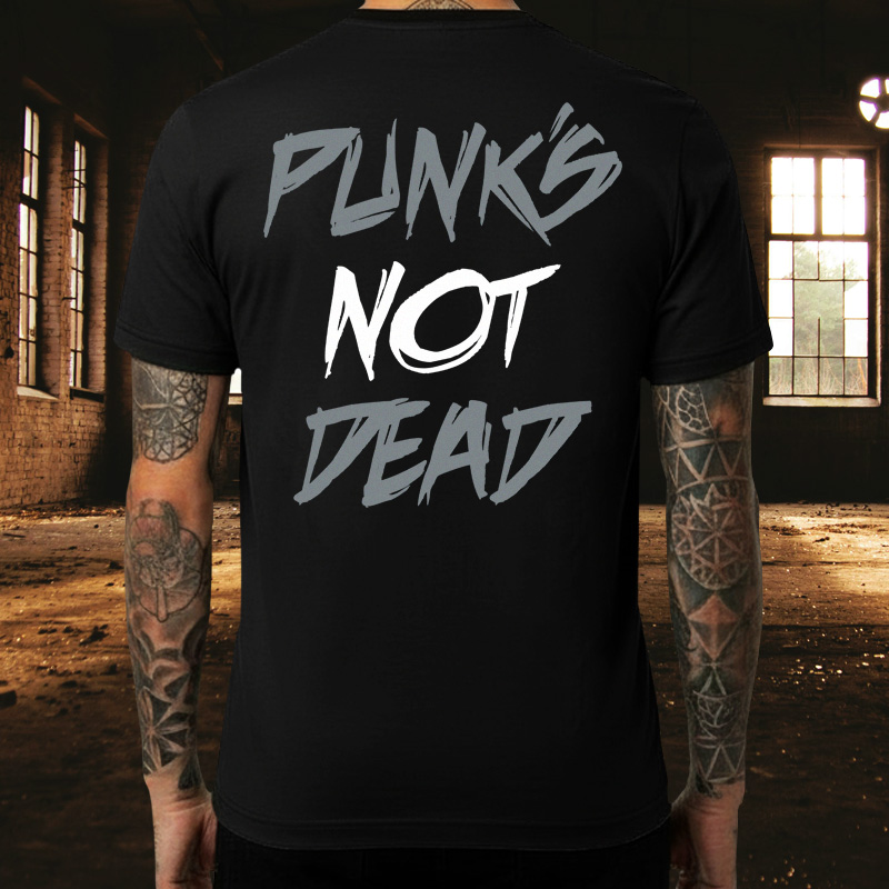 Tričko punk pánské Punks not dead