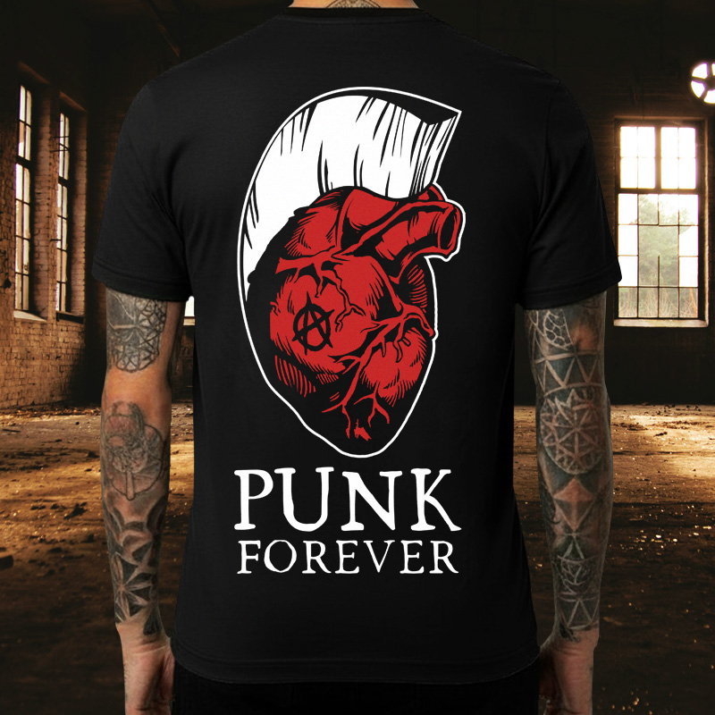 Tričko punk pánské Punk forever