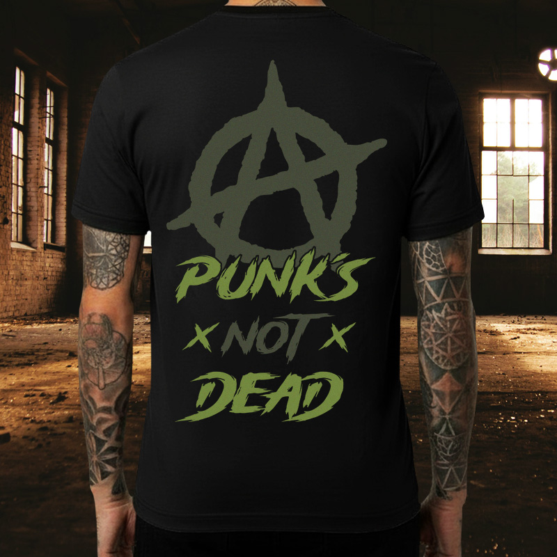 Tričko punk pánské Punks not dead
