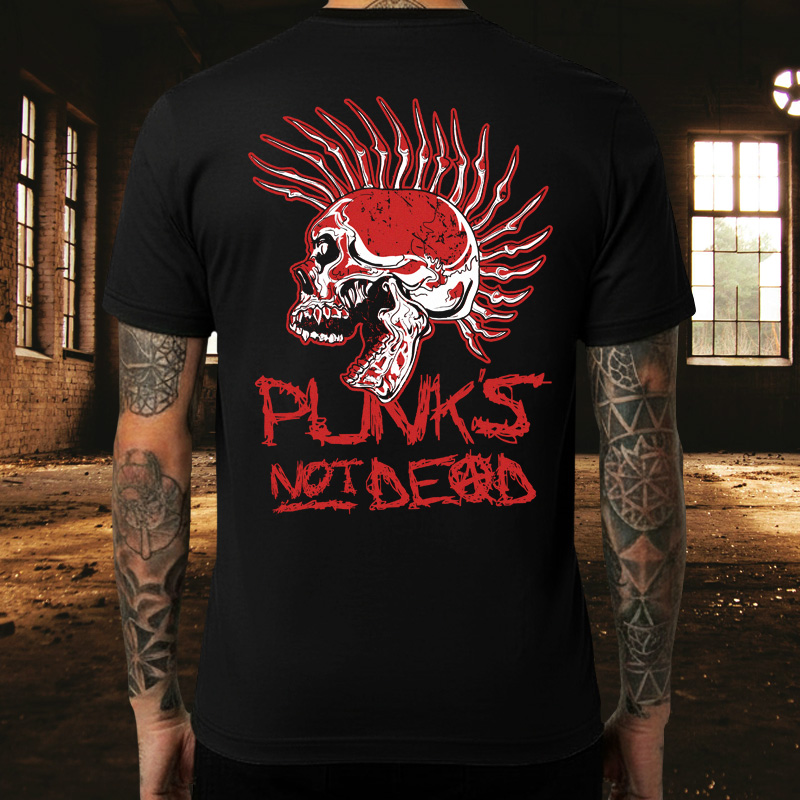 Tričko punk pánské Punks not dead