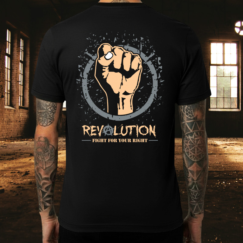 Tričko punk pánské Revolution