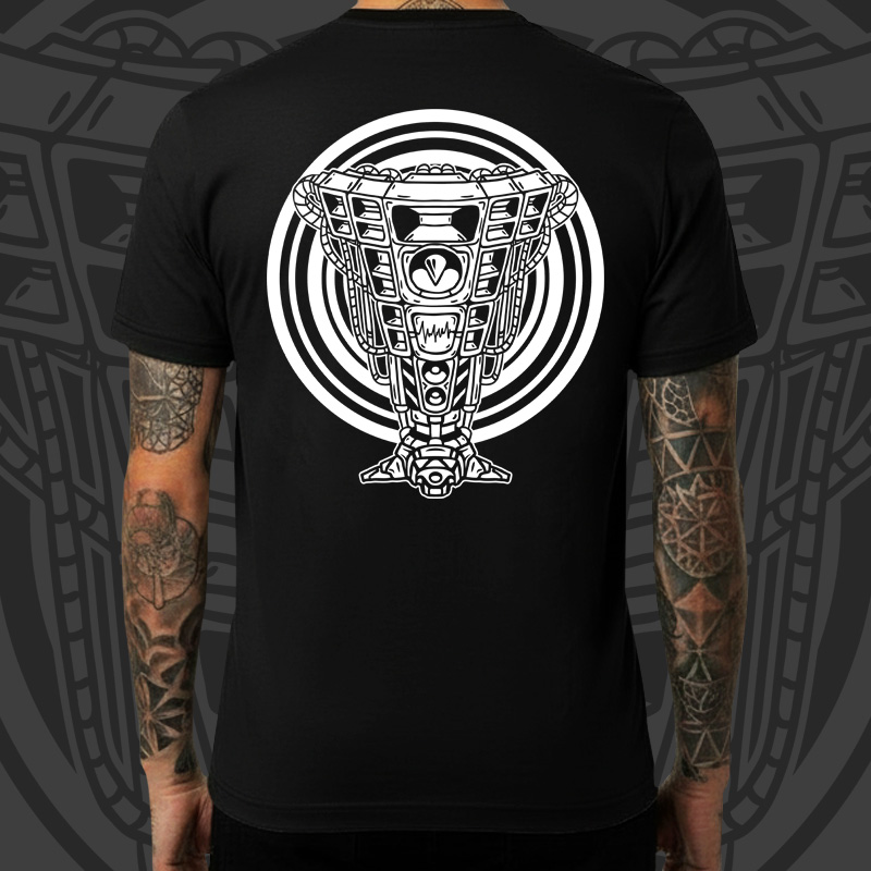 Tričko tekno pánské Reproduktor