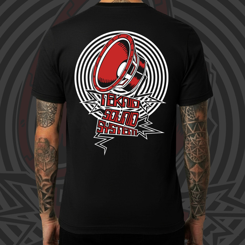 Tričko tekno pánské Speaker