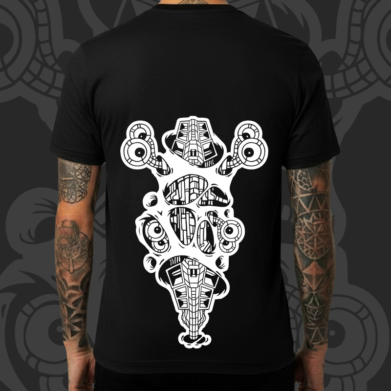 Tričko tekno pánské Repro