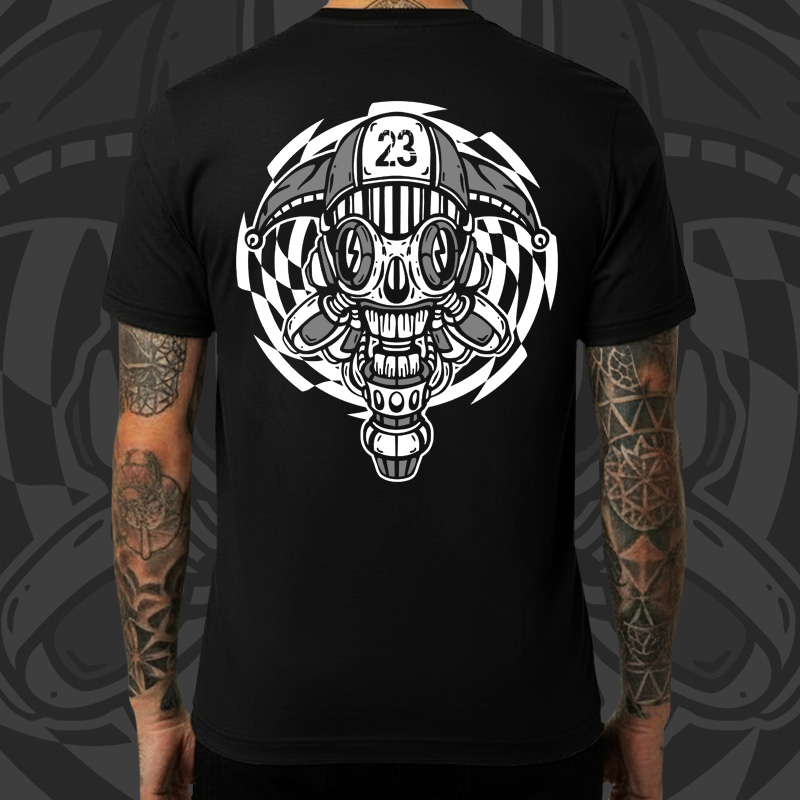 Tričko tekno pánské Klaun 23