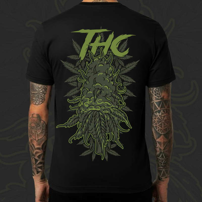 Tričko tekno pánské THC