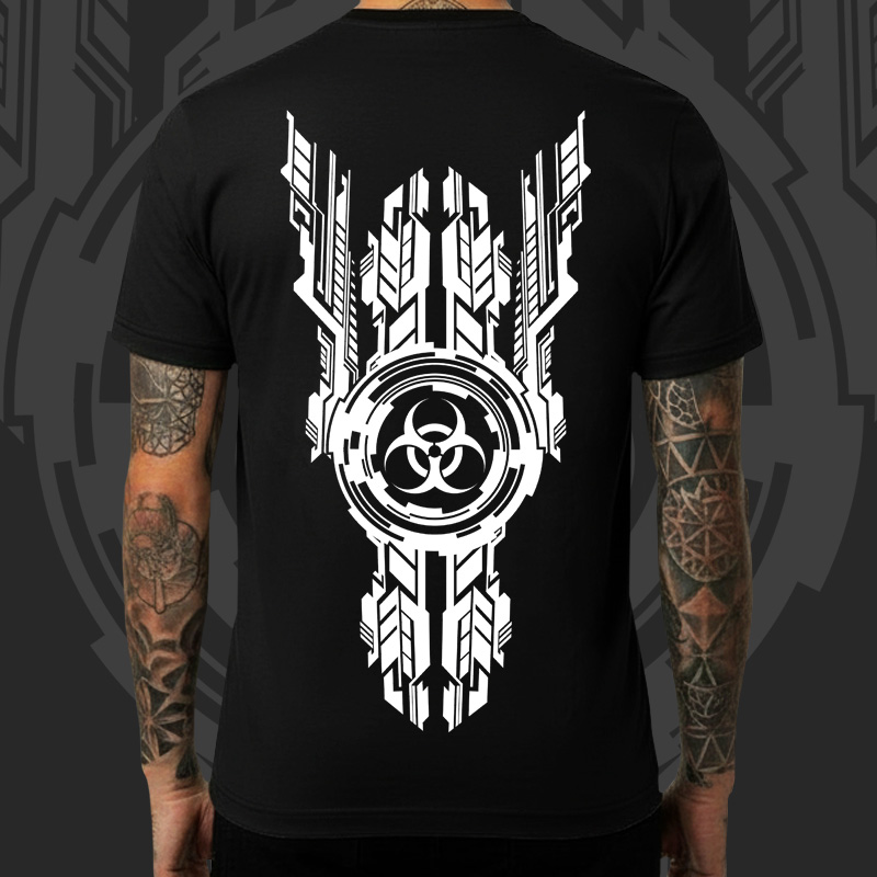 Tričko tekno pánské Biohazard