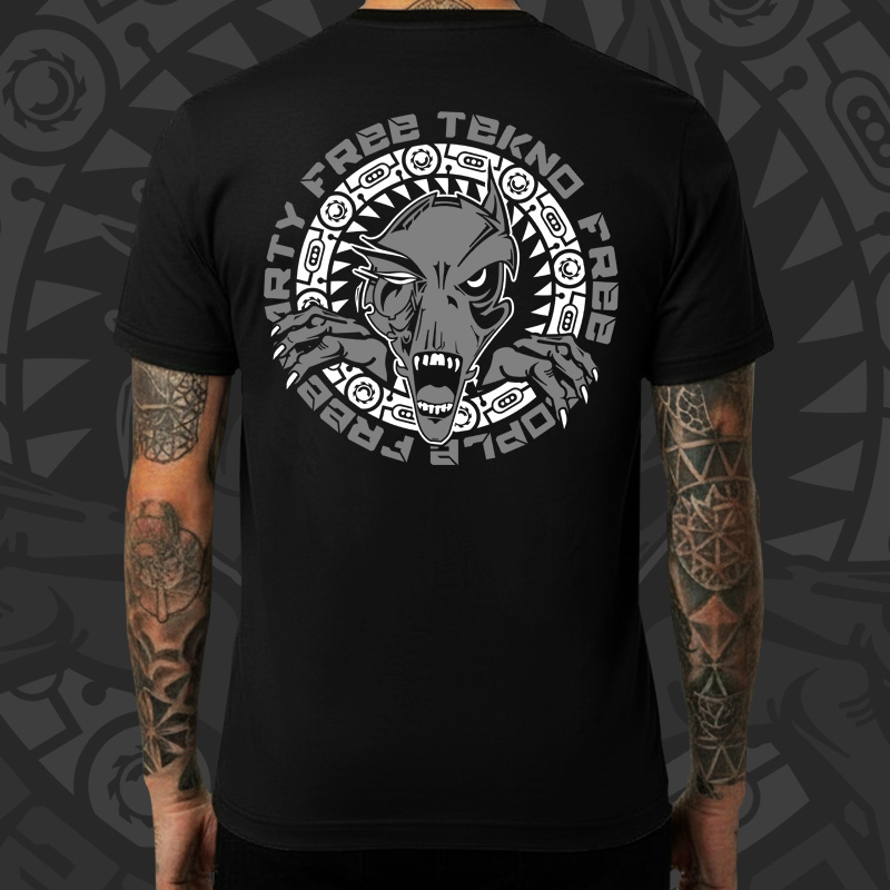 Tričko tekno pánské Free tekno