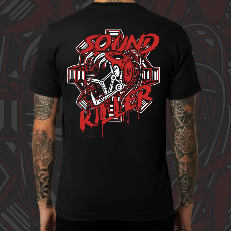 Tričko tekno pánské Sound killer