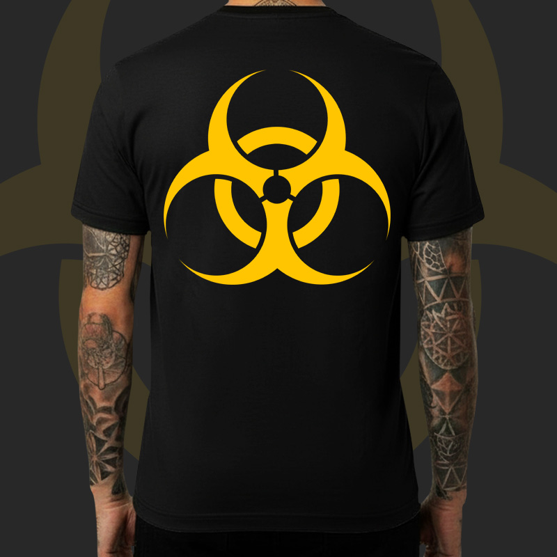 Tričko tekno pánské Biohazard