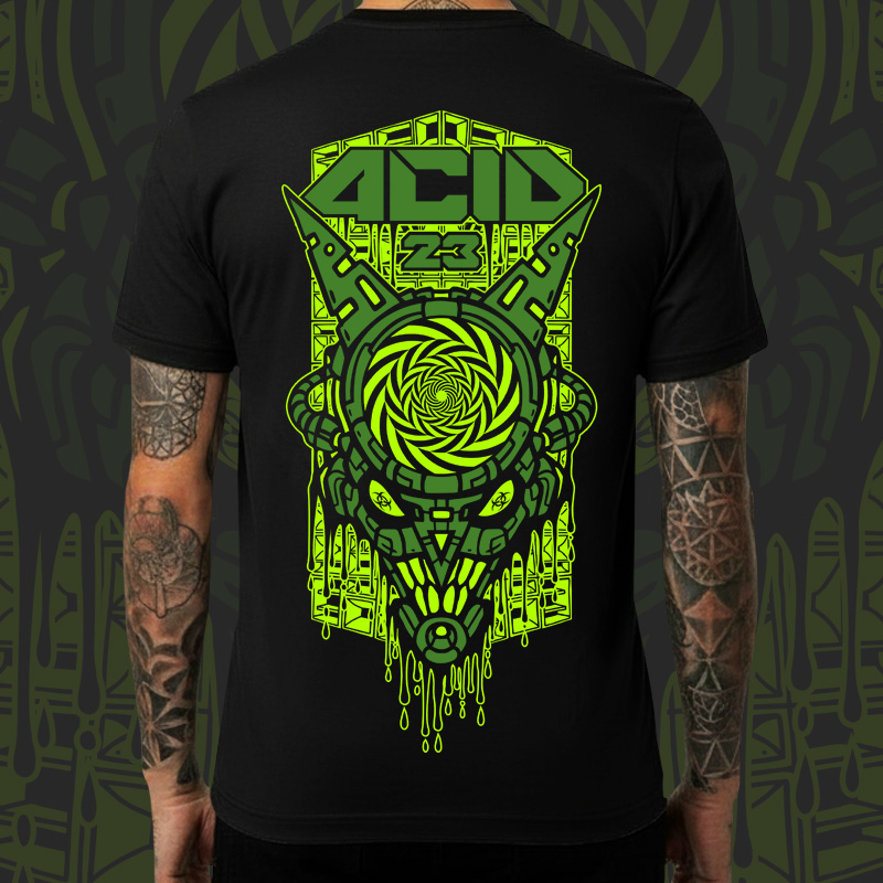 Tričko tekno pánské Acid