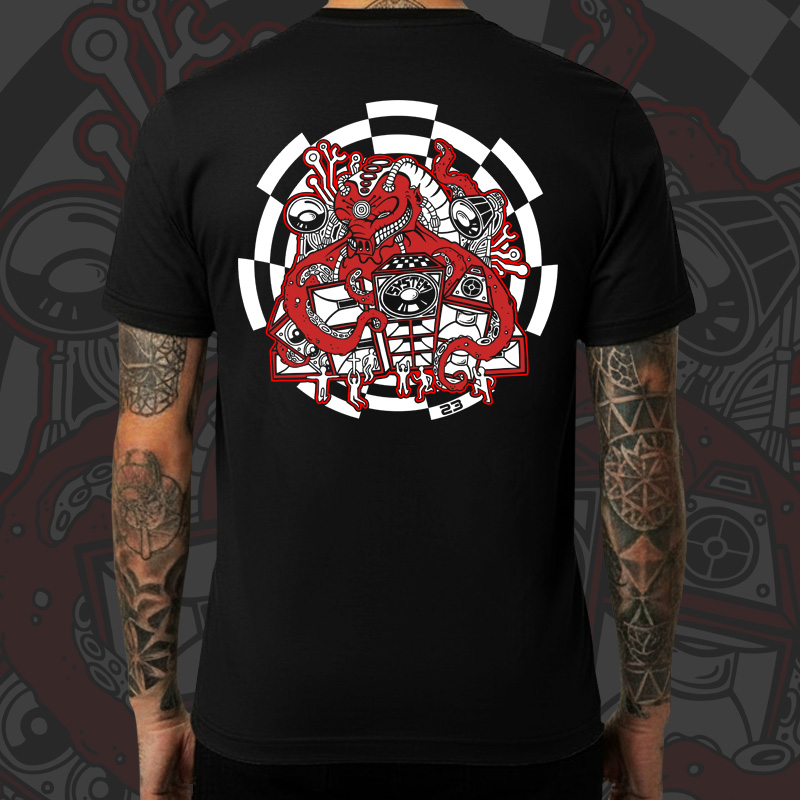 Tričko tekno pánské Lizard