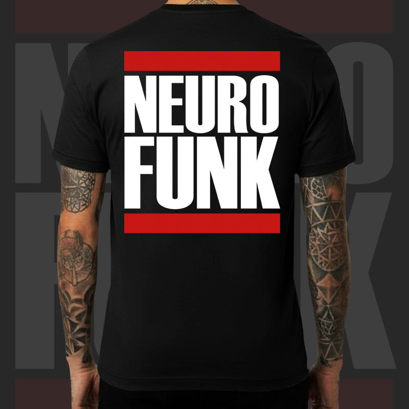 Tričko dnb, drum and bass pánské Neurofunk