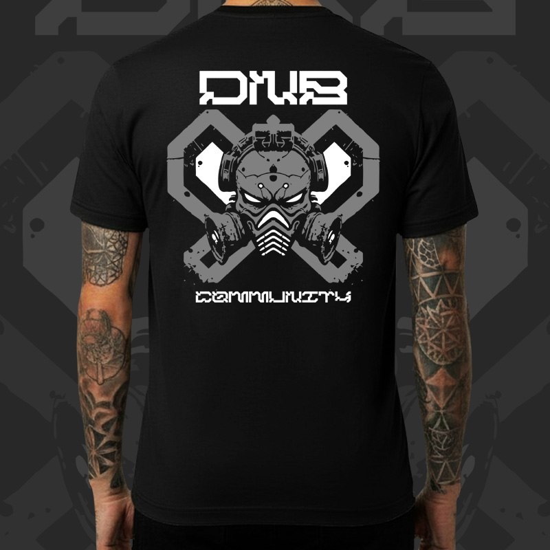 Tričko dnb, drum and bass pánské Community