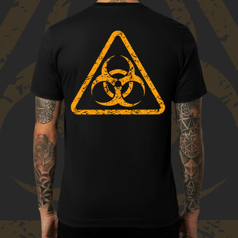 Tričko dnb, drum and bass pánské Biohazard