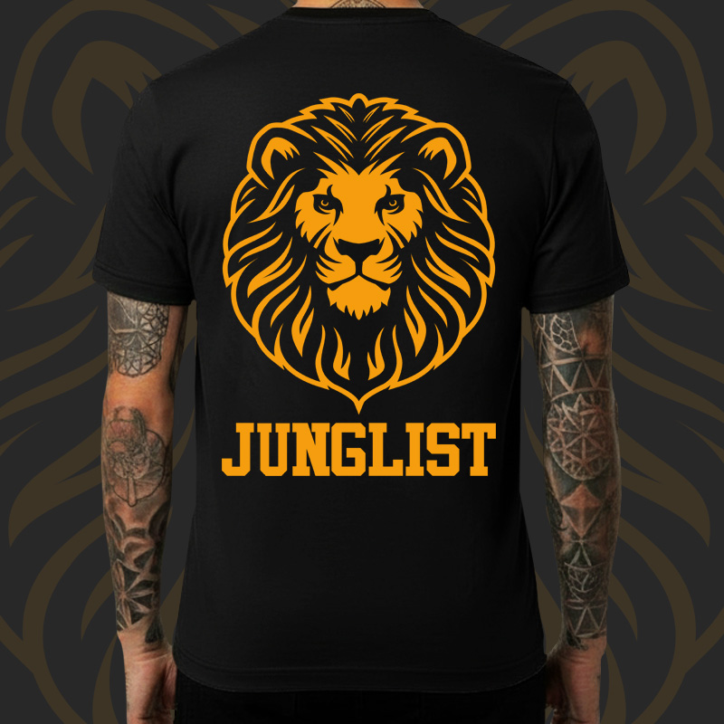 Tričko dnb, drum and bass pánské Junglist