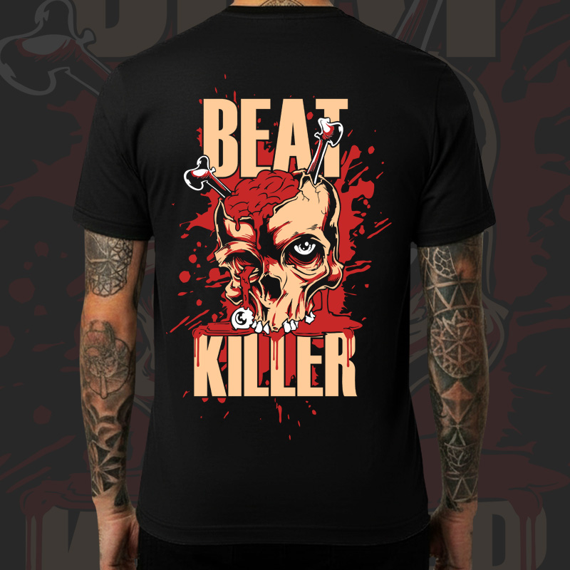 Tričko dnb, drum and bass pánské Beat killer