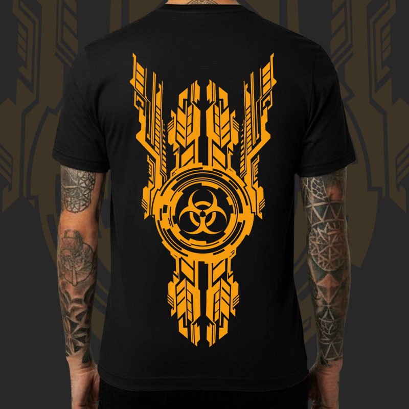 Tričko dnb, drum and bass pánské Biohazard