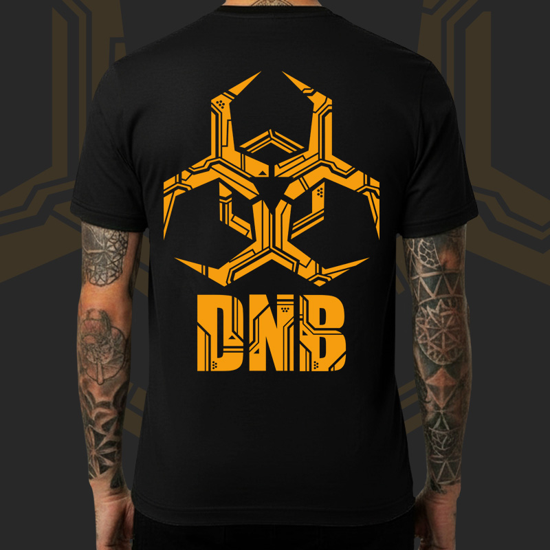Tričko dnb, drum and bass pánské Biohazard