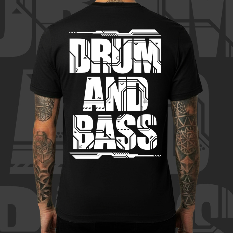 Tričko dnb, drum and bass pánské