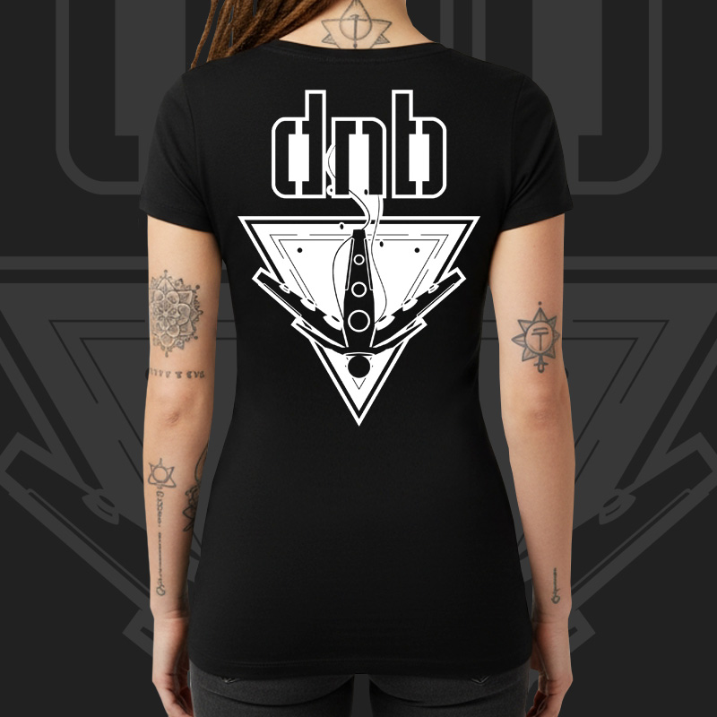 Tričko dnb, drum and bass dámské 