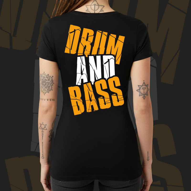 Tričko dnb, drum and bass dámské