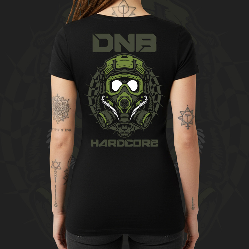 Tričko dnb, drum and bass dámské 