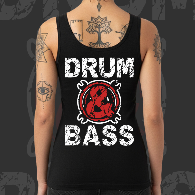Tílko dnb, drum and bass dámské