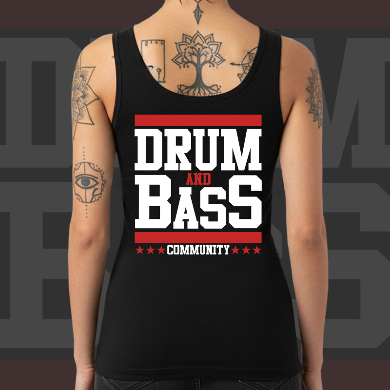 Tílko dnb, drum and bass dámské