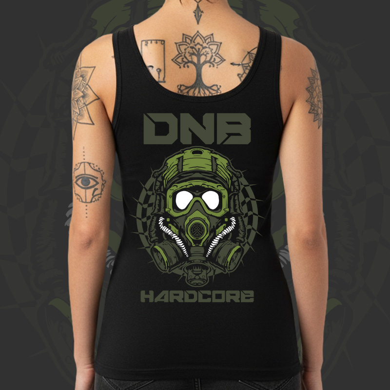 Tílko dnb, drum and bass dámské