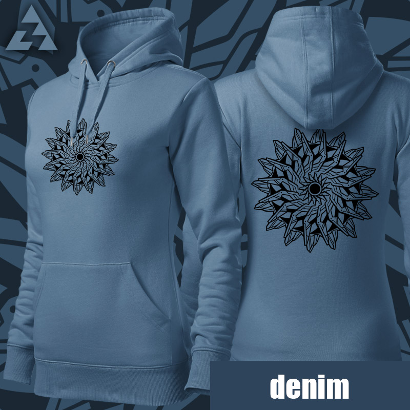 Mikina dámská tekno spiral