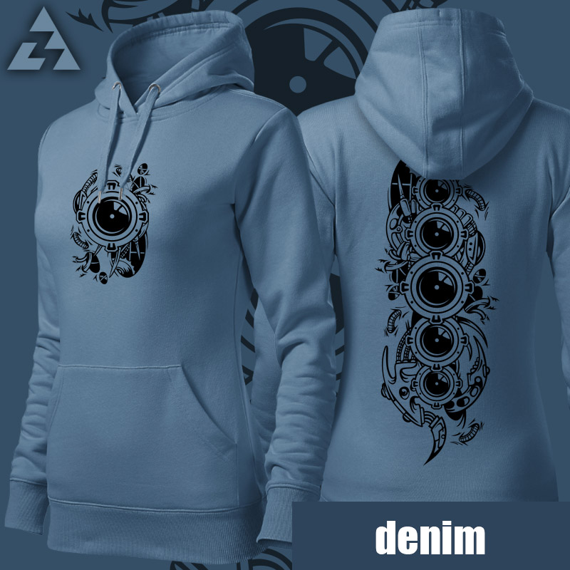 Mikina dámská tekno spiral