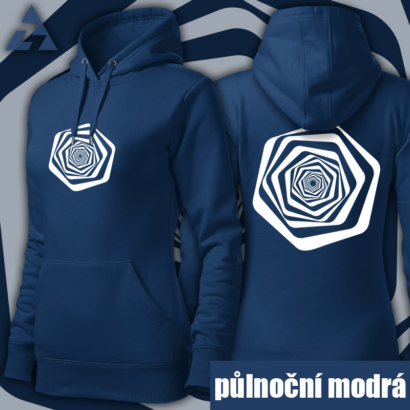 Mikina dámská tekno spiral
