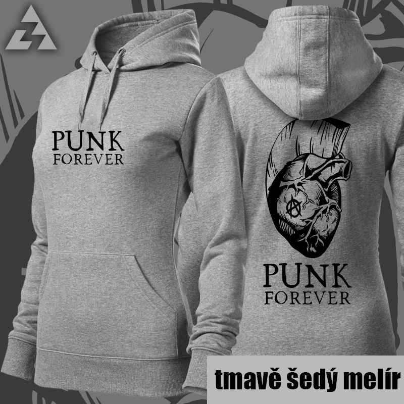 Mikina punk dámská punk forever