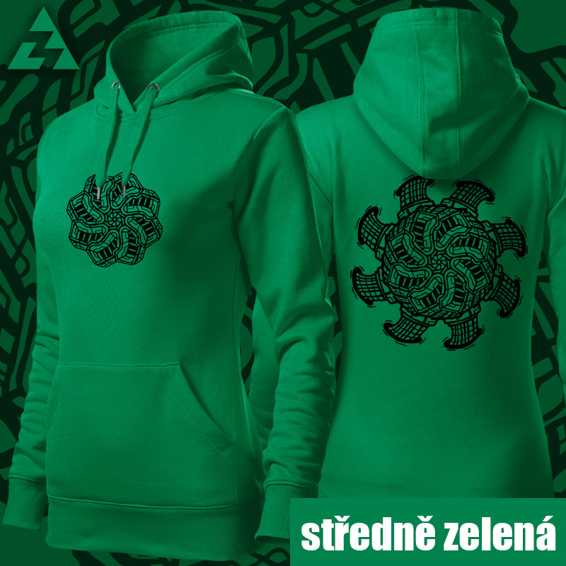 Mikina dámská tekno repro spiral