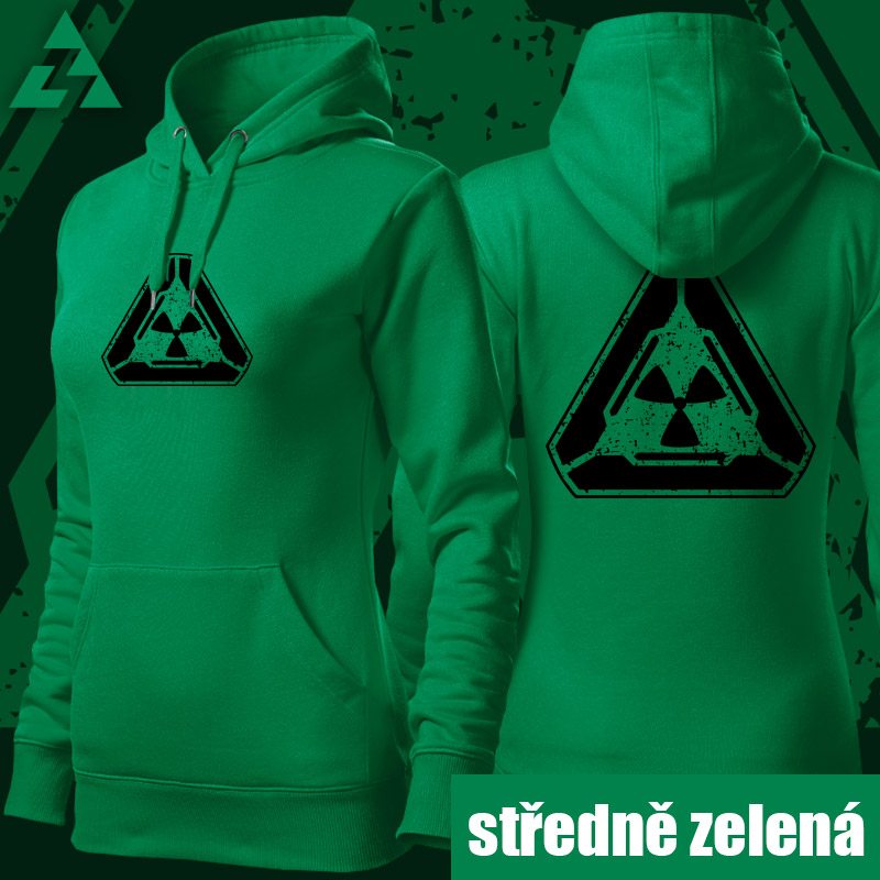 Mikina dámská tekno radiation