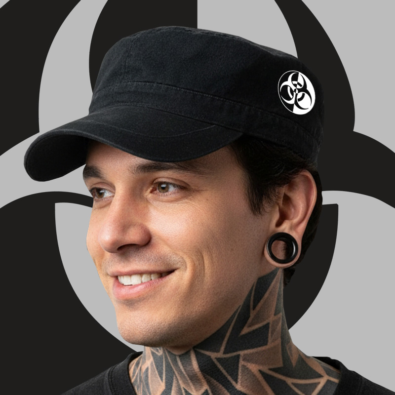 Kšiltovka tekno Biohazard