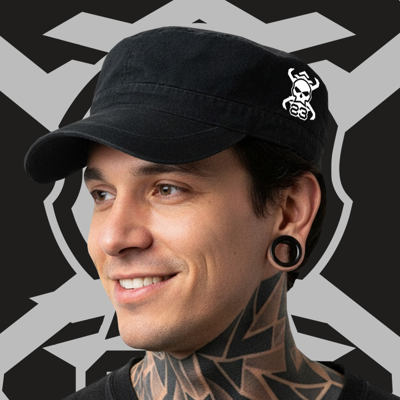 Kšiltovka tekno Skull 23