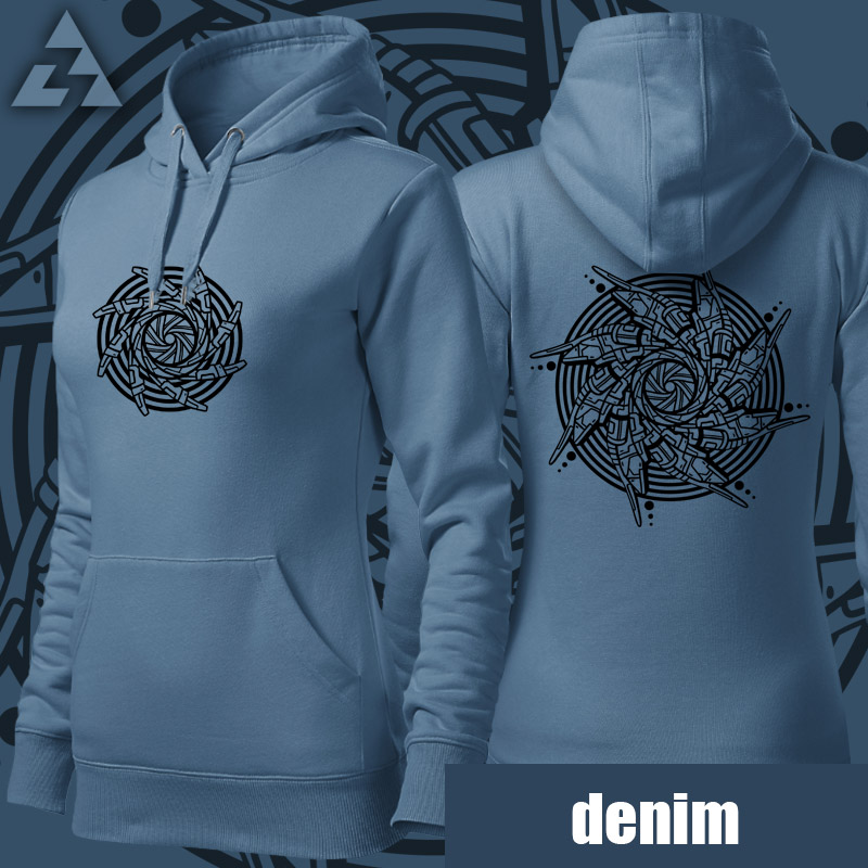 Mikina dámská tekno spiral