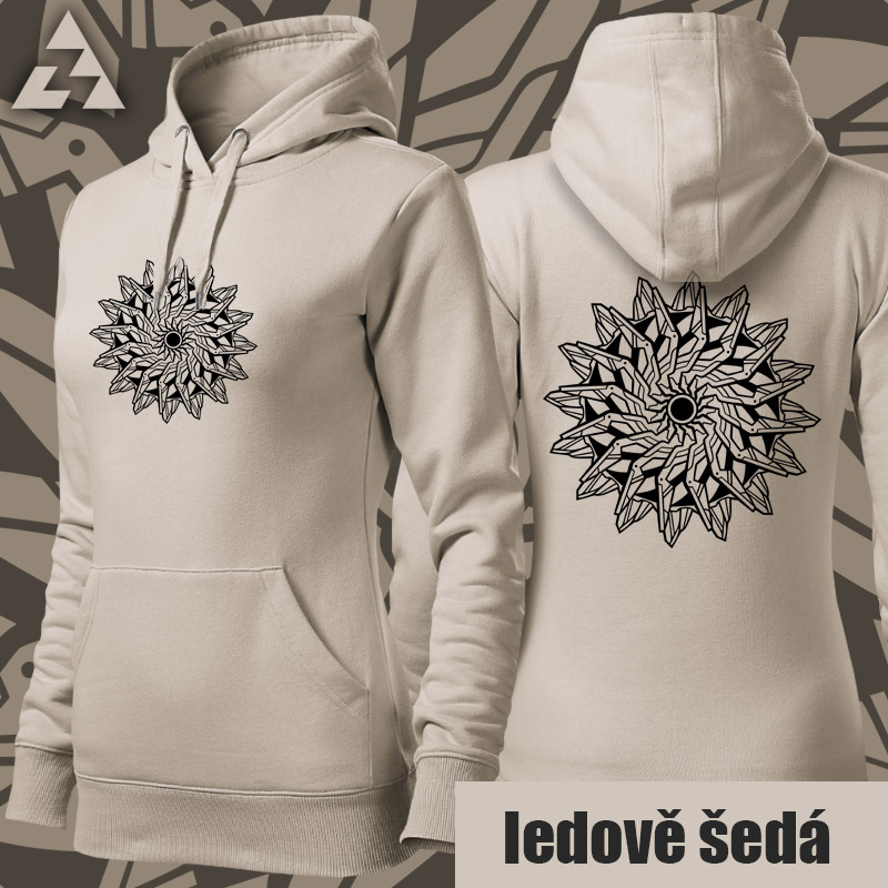 Mikina dámská tekno spiral